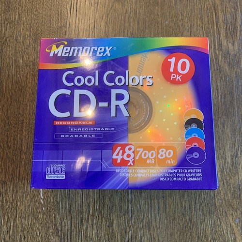 Memorex confezione da 10 - cd-r,