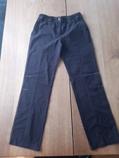 MONTURA PANTALONI DONNA TAGLIA M USATI NERO