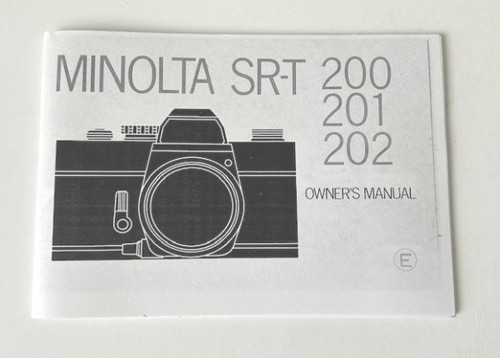 Minolta srt 200 201 202 - minolta, srt-200