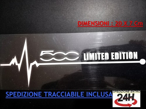 Adesivo fiat 500 limited - adesivo,