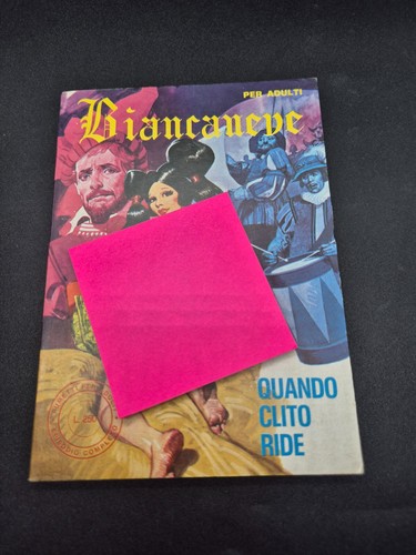 Fumetto biancaneve frollo - fumetto,
