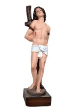 STATUA SAN SEBASTIANO CM 30 IN