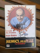 Dvd Nemici per la pelle Il tatuato Louis de Funes Jean Gabin Medusa video raro