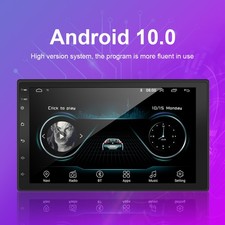 Autoradio Android 10 2Din 10" GPS WiFi Bluetooth MirrorLink Retrocam HD USB