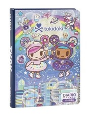 TOKIDOKI - DIARIO SCUOLA 2025-2026, AGENDA GIORNALIERA 12 MESI 13X17,8 CM, BLU