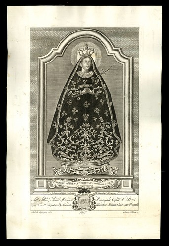 Santino stampa popolare - stampa, 1800
