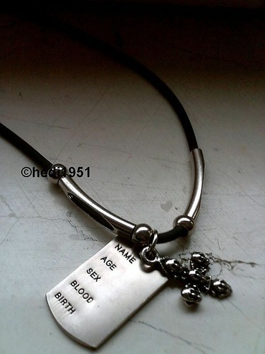 Teschio croce collana gotico - croce,