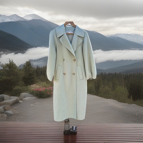 Zara long coat oversized - coat,