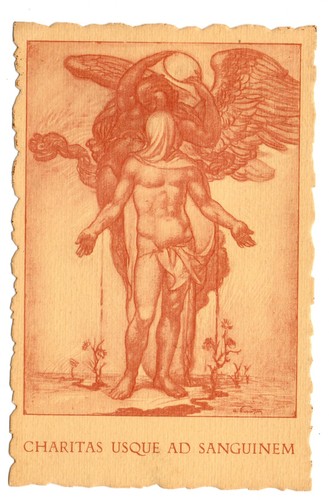 Cartolina charitas usque ad - usque,