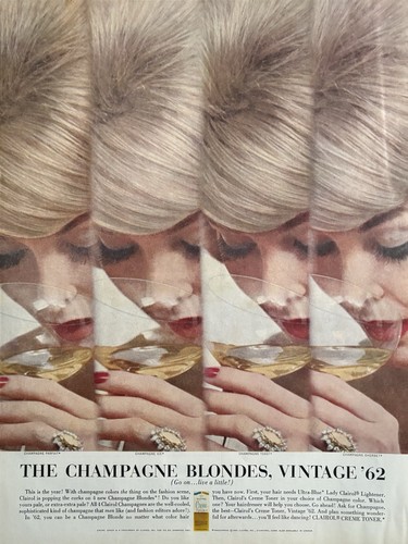 1962 clairol creme - creme, toner