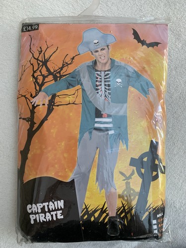Costume capitano pirata - capitano, adulto