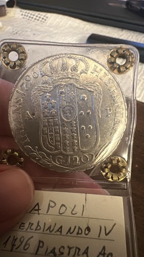 Regno napoli piastra 120 - regno,