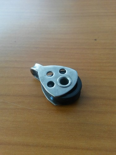 Bozzello micro puleggia 17mm - bozzello,