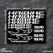 Haibike Sticker Bianco | Set