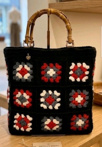 Borsa granny mattonelle - granny, a