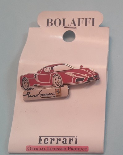 Spilla metallo enzo ferrari - spilla,