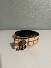Cintura Burberry reversibile