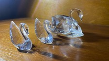 cigno  Swarovski scs  3 pezzi