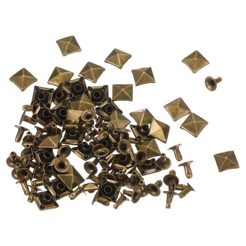 Per 100 borchie piramidali 8mm - per,