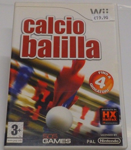 Calcio balilla per nintendo - calcio,