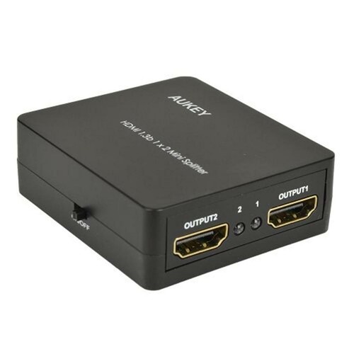 Aukey h01 1x2 porte - porte, hdmi