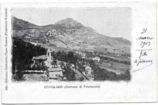 Covigliaio nel Comune di Firenzuola (Firenze). Veduta.