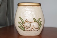 Thun. Vaso con gatto medio, Altezza 18 cm.