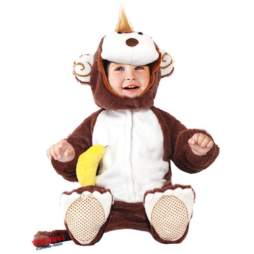 Vestito carnevale scimmietta - carnevale,