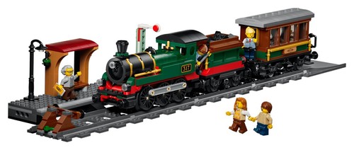 Lego treno vapore vintage - a,