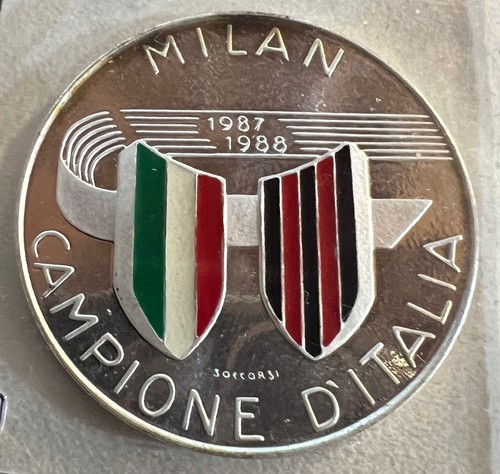 Medaglia celebrativa milan - medaglia, "milan