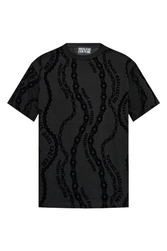 Shirt uomo nero versace - t-shirt,