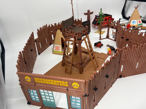 Playmobile fort bravo - bravo, vintage