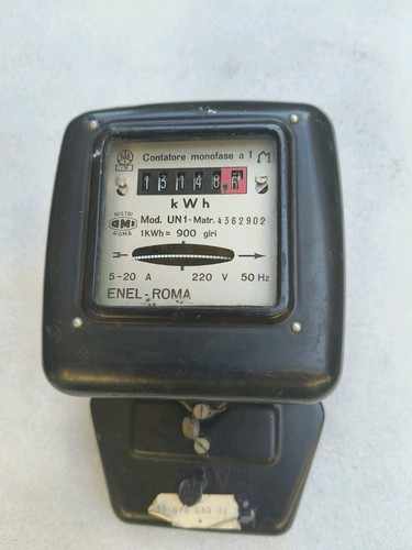 Contatore elettrico monofase - contatore,