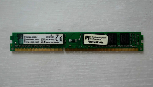 Kingston 4gb ddr3 1600mhz - kingston,