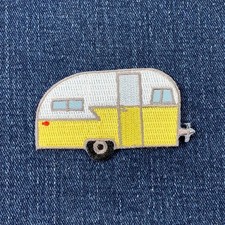 Patch Applique Camper - Distintivo Ricamato Viaggio Rimorchio Camper Veicolo Ricreativo
