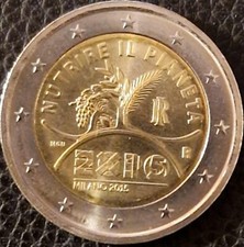 ITALIA MONETA 2 EURO "NUTRIRE IL PIANETA EXPO 2015" MONETA DA COLLEZIONISMO FDC