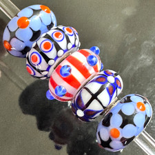 (Set di 5) Trollbeads Serling