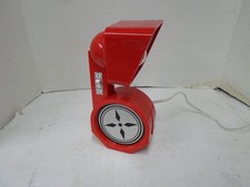 GEOMETRIC RED DESK LAMP RETRO