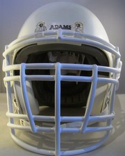 Casco Da Calcio Adams Y4-Elite II, L/XL, Con RJOP-DW, Bianco