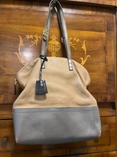 borsa Fendi vintage Bicolore Selleria 8Mn 232 borsa anche tracolla biege e marro