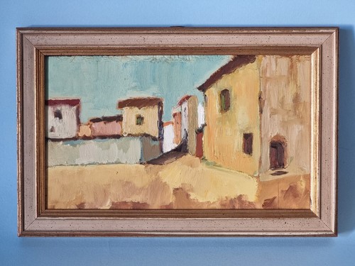 Quadro con cornice paesaggio - quadro,