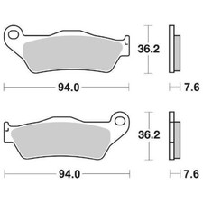 MS-02CB62B0B0 PASTIGLIA FRENO