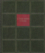 L'ITALIA ANTICA E ROMA di German Hafner 1970 Rizzoli libro serie arte nel mondo 