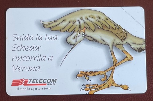 Scheda telefonica - telefonica, 93°