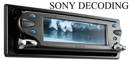 Sony head unit - unit, decode