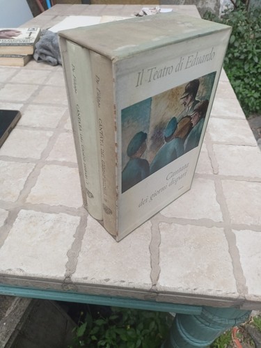 Raro cofanetto einaudi eduardo - cofanetto,