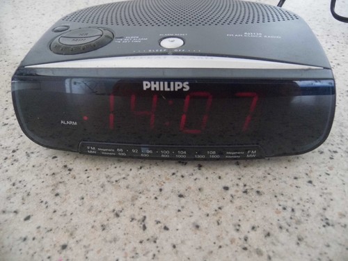 Radio sveglia vintage philips - sveglia,