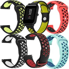 Cinturino silicone sportivo bucato 20mm per Samsung Galaxy Watch Active SS98
