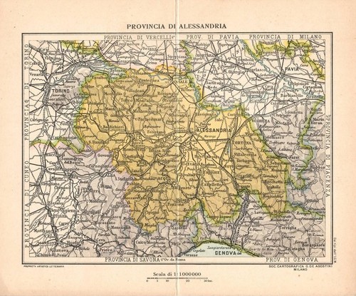 Provincia alessandria carta - provincia,