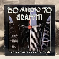 SANREMO GRAFFITI '60 '70 LP VG+/EX 1988 ITALY CGD COM 20749